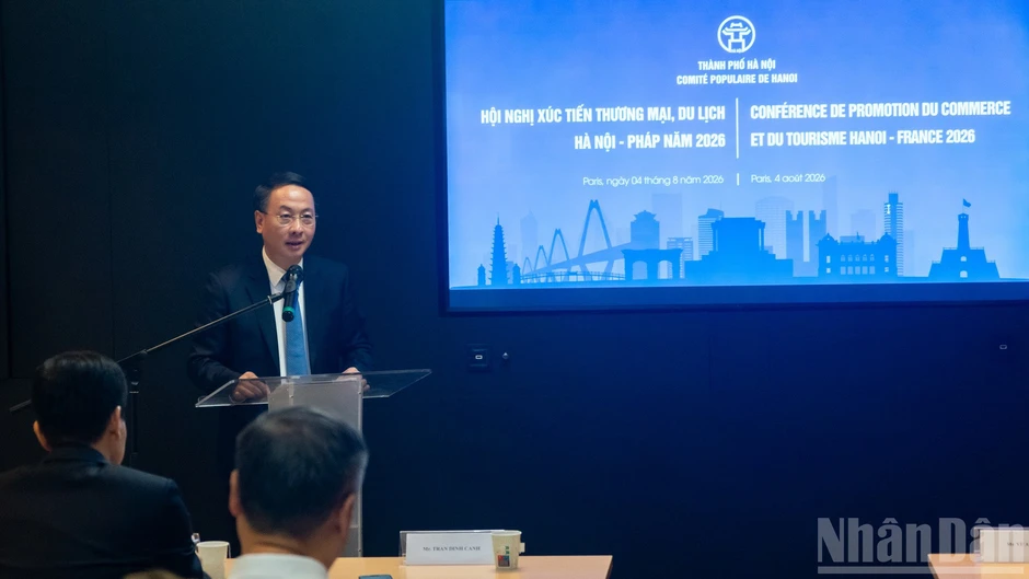 Thúc đẩy hợp tác thương mại, đầu tư và du lịch giữa Hà Nội và các đối tác Pháp Thúc đẩy hợp tác thương mại, đầu tư và du lịch giữa Hà Nội và các đối tác Pháp