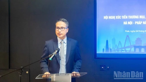 Thúc đẩy hợp tác thương mại, đầu tư và du lịch giữa Hà Nội và các đối tác Pháp Thúc đẩy hợp tác thương mại, đầu tư và du lịch giữa Hà Nội và các đối tác Pháp