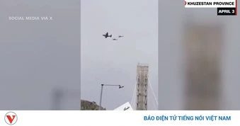Tiêm kích Mỹ bị bắn rơi trên không phận Iran