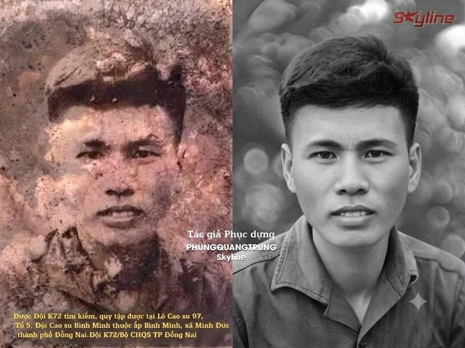 Tìm thông tin cô gái được phục dựng từ tấm ảnh trong ví liệt sĩ tại Đồng Nai Tìm thông tin cô gái được phục dựng từ tấm ảnh trong ví liệt sĩ tại Đồng Nai