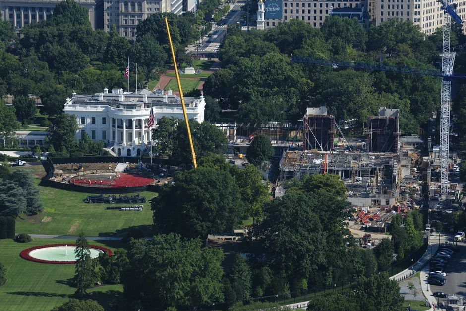 Tòa án Mỹ chặn dự án phòng khiêu vũ 400 triệu USD của ông Trump