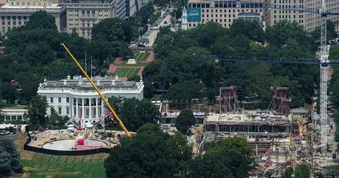 Tòa án Mỹ hoãn dự án phòng khiêu vũ Nhà Trắng 400 triệu USD của ông Trump