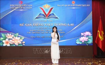 Tôn vinh tiếng Việt: 'Sứ giả' văn hóa và nhịp cầu gắn kết chiến lược Việt Nam - Lào