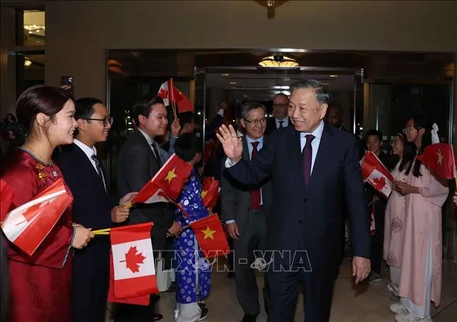 Tổng Bí thư, Chủ tịch nước Tô Lâm bắt đầu thăm cấp Nhà nước tới Canada Tổng Bí thư, Chủ tịch nước Tô Lâm bắt đầu thăm cấp Nhà nước tới Canada