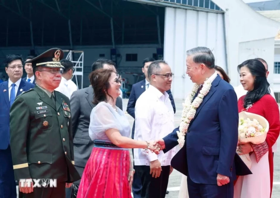 Tổng Bí thư, Chủ tịch nước Tô Lâm bắt đầu thăm Philippines Tổng Bí thư, Chủ tịch nước Tô Lâm bắt đầu thăm Philippines