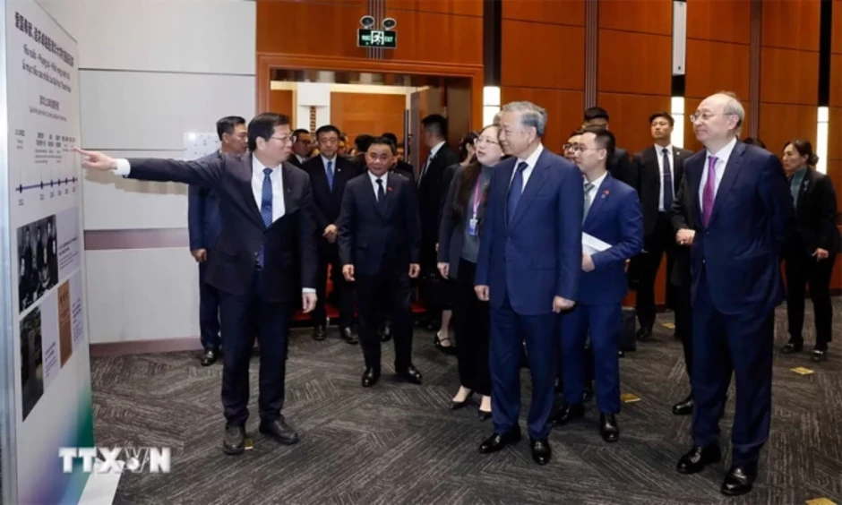 Tổng Bí thư, Chủ tịch nước Tô Lâm phát biểu tại Đại học Thanh Hoa