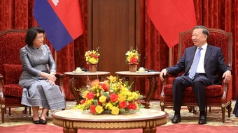 Tổng Bí thư, Chủ tịch nước Tô Lâm tiếp Chủ tịch Quốc hội Campuchia