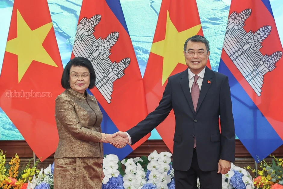 Tổng Bí thư, Chủ tịch nước Tô Lâm tiếp Chủ tịch Quốc hội Campuchia Tổng Bí thư, Chủ tịch nước Tô Lâm tiếp Chủ tịch Quốc hội Campuchia