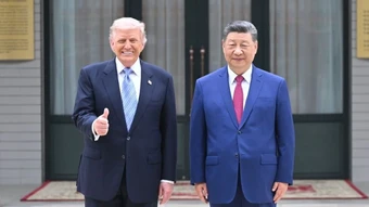 Tổng Bí thư, Chủ tịch Trung Quốc Tập Cận Bình tiếp Tổng thống Mỹ Donald Trump tại Trung Nam Hải
