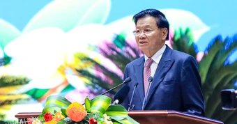 Tổng Bí thư Lào Thongloun Sisoulith tái đắc cử Chủ tịch nước