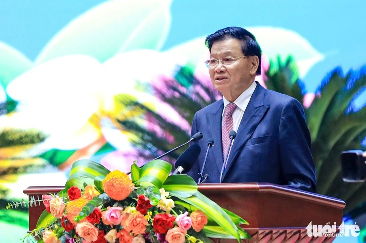 Tổng Bí thư Lào Thongloun Sisoulith tái đắc cử Chủ tịch nước Tổng Bí thư Lào Thongloun Sisoulith tái đắc cử Chủ tịch nước