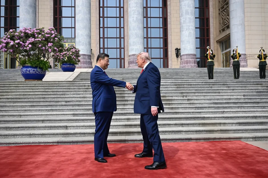 Tổng thống Donald Trump hội đàm với Chủ tịch Tập Cận Bình tại Bắc Kinh Tổng thống Donald Trump hội đàm với Chủ tịch Tập Cận Bình tại Bắc Kinh
