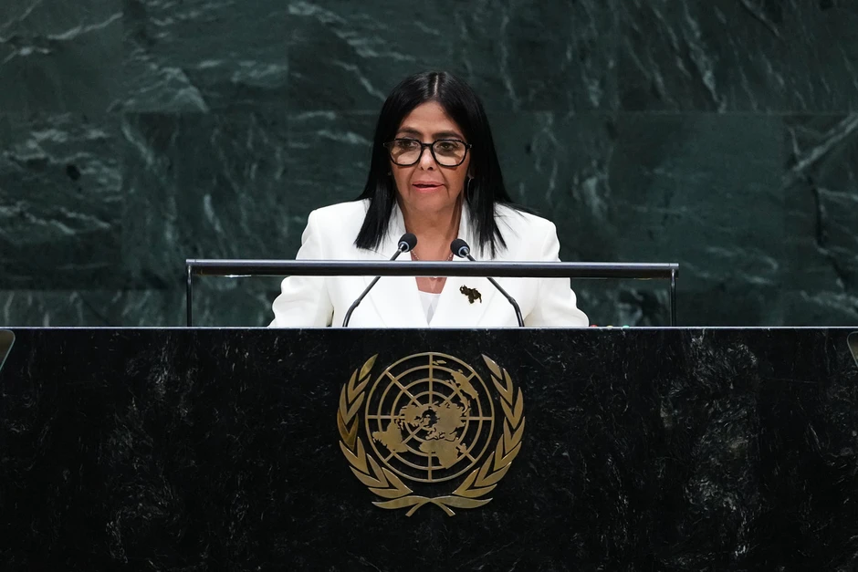 Tổng thống lâm thời Venezuela lần đầu phát biểu tại Liên Hợp Quốc