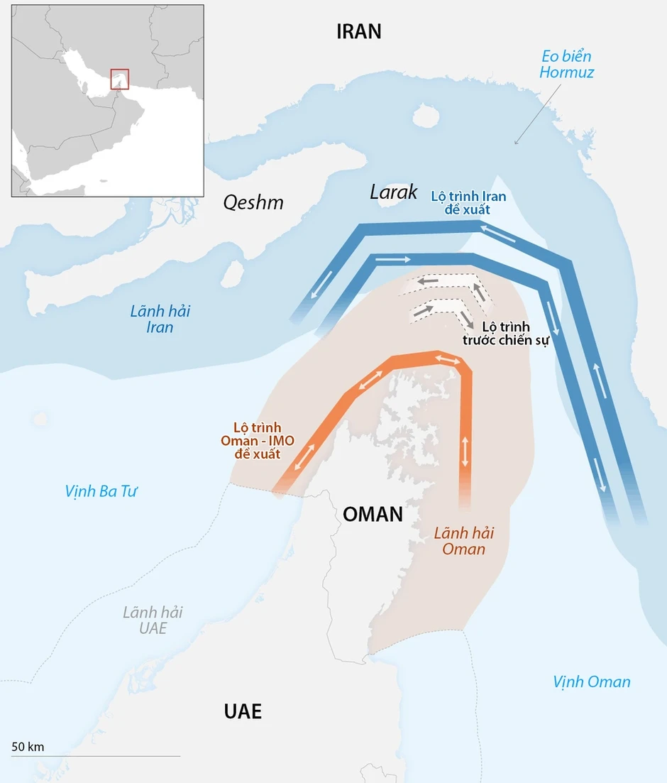 Tổng thống Mỹ: Chúng tôi đang kiểm soát hoàn toàn eo biển Hormuz