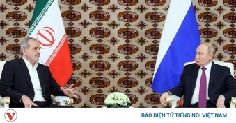 Tổng thống Nga và Iran trao đổi về tình hình Trung Đông
