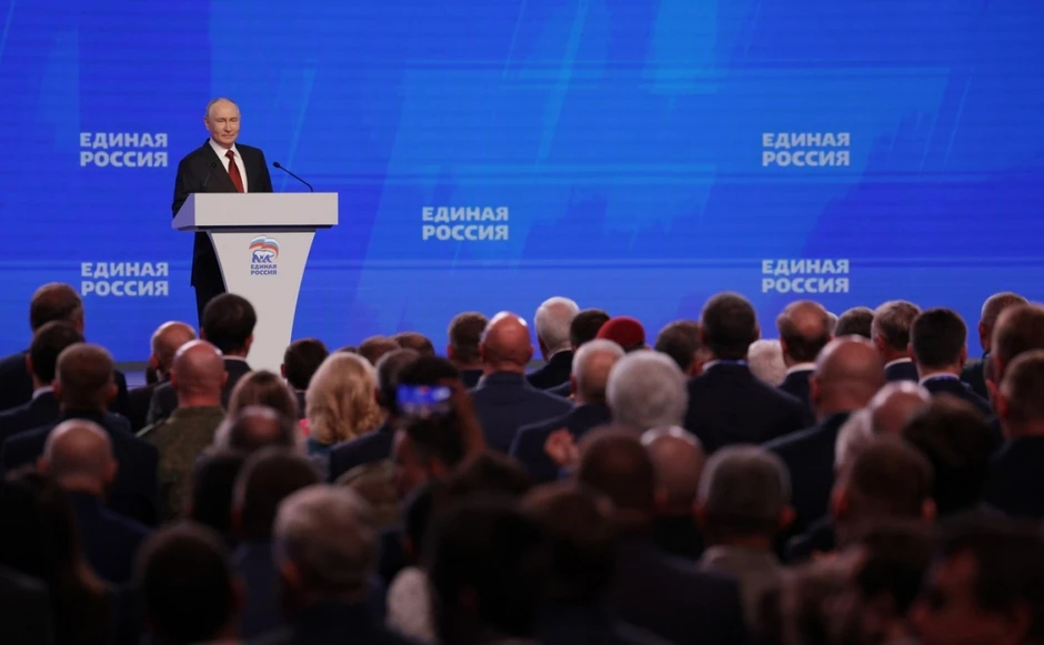 Tổng thống Putin: Bầu cử sắp tới thể hiện ý chí chung của hàng triệu người dân Nga Tổng thống Putin: Bầu cử sắp tới thể hiện ý chí chung của hàng triệu người dân Nga