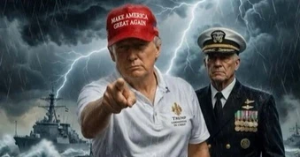 Tổng thống Trump đăng ảnh AI ẩn ý cảnh báo Iran