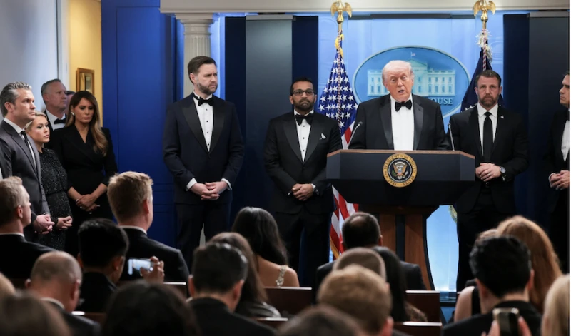 Tổng thống Trump hé lộ danh tính nghi phạm nổ súng tại dạ tiệc Nhà Trắng Tổng thống Trump hé lộ danh tính nghi phạm nổ súng tại dạ tiệc Nhà Trắng