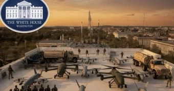 Tổng thống Trump hé lộ về 'cảng UAV' trên nóc Nhà Trắng