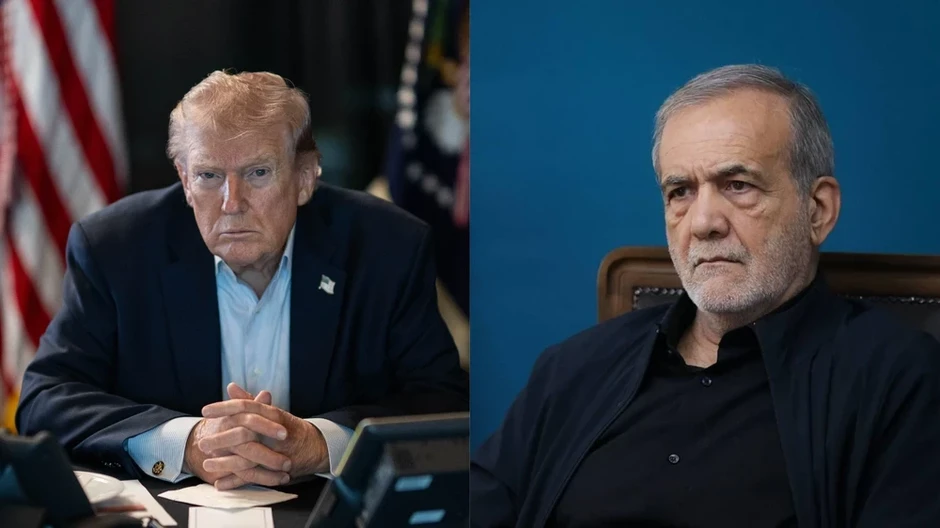 Tổng thống Trump và Tổng thống Iran ký thỏa thuận chấm dứt chiến tranh Tổng thống Trump và Tổng thống Iran ký thỏa thuận chấm dứt chiến tranh