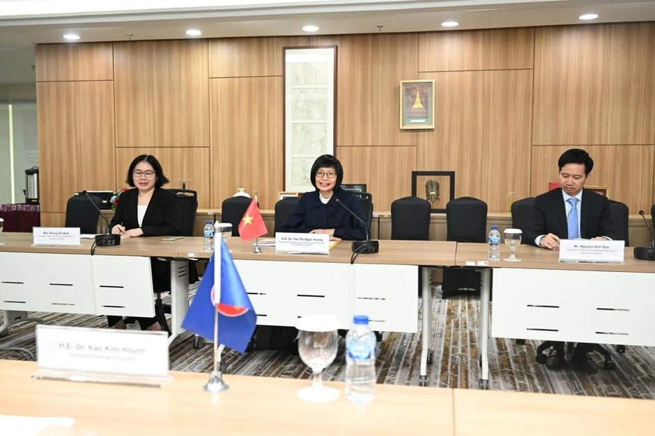Tổng thư ký ASEAN Kao Kim Hourn đánh giá cao sự đóng góp tích cực của Việt Nam Tổng thư ký ASEAN Kao Kim Hourn đánh giá cao sự đóng góp tích cực của Việt Nam