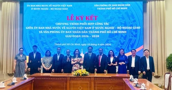 TP.HCM ký văn kiện quan trọng về người Việt Nam ở nước ngoài