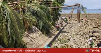 Trận động đất mạnh tại Philippines đã nâng đáy biển tới 2 m