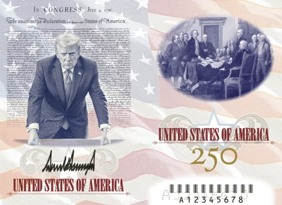 Tranh luận về mẫu hộ chiếu của Mỹ có chân dung Tổng thống Trump Tranh luận về mẫu hộ chiếu của Mỹ có chân dung Tổng thống Trump