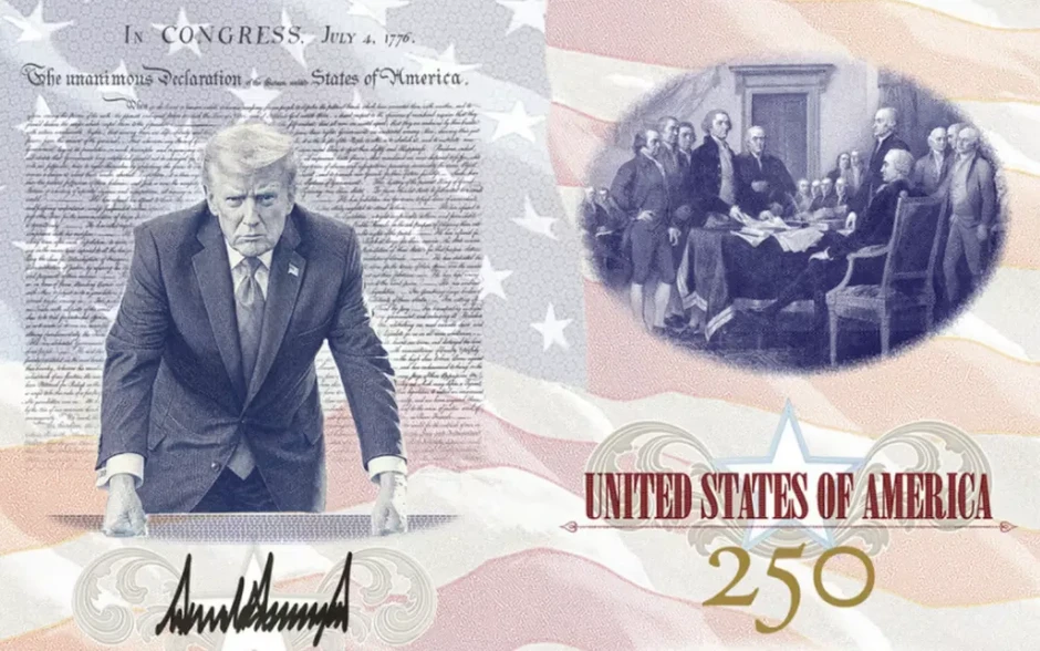Tranh luận về mẫu hộ chiếu của Mỹ có chân dung Tổng thống Trump Tranh luận về mẫu hộ chiếu của Mỹ có chân dung Tổng thống Trump