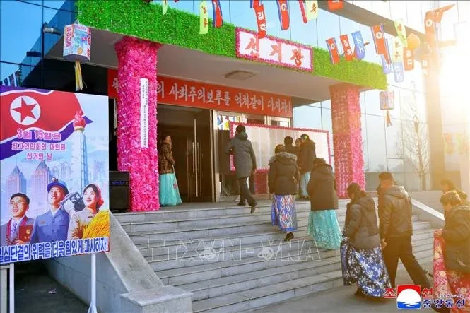 Triều Tiên hoàn tất bầu cử đại biểu Quốc hội Triều Tiên hoàn tất bầu cử đại biểu Quốc hội