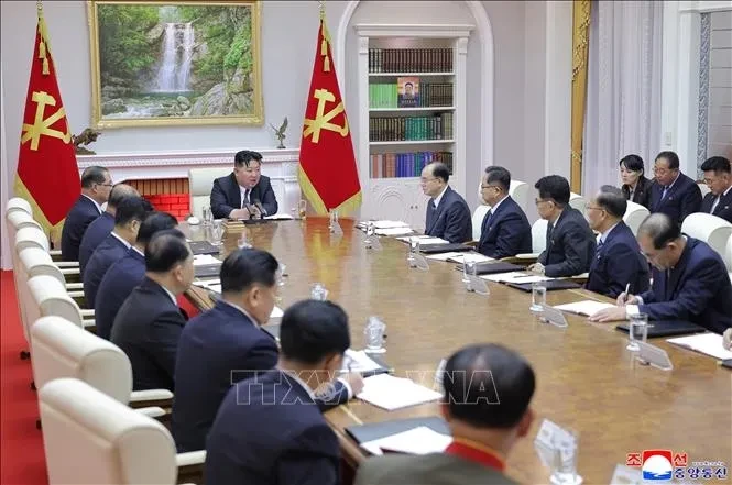 Triều Tiên tái khẳng định chủ trương tăng cường năng lực hạt nhân Triều Tiên tái khẳng định chủ trương tăng cường năng lực hạt nhân