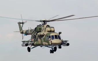 Trực thăng Mi - 8 của Nga bị bắn hạ do hỏa lực thân thiện từ Su - 35