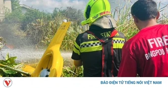 Trực thăng rơi gần Bangkok (Thái Lan), chưa rõ thương vong