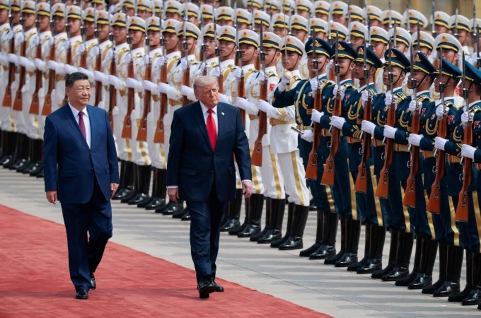 Trung Quốc bắn 21 loạt đại bác chào đón Tổng thống Trump Trung Quốc bắn 21 loạt đại bác chào đón Tổng thống Trump