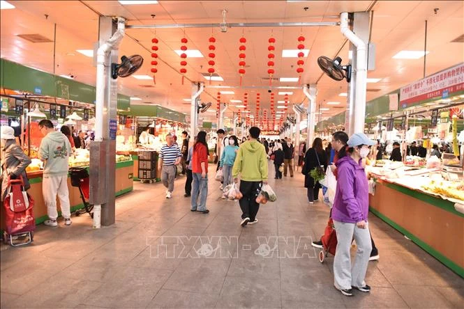 Trung Quốc: Cải tạo chợ truyền thống gắn với phát triển kinh tế và an sinh xã hội Trung Quốc: Cải tạo chợ truyền thống gắn với phát triển kinh tế và an sinh xã hội