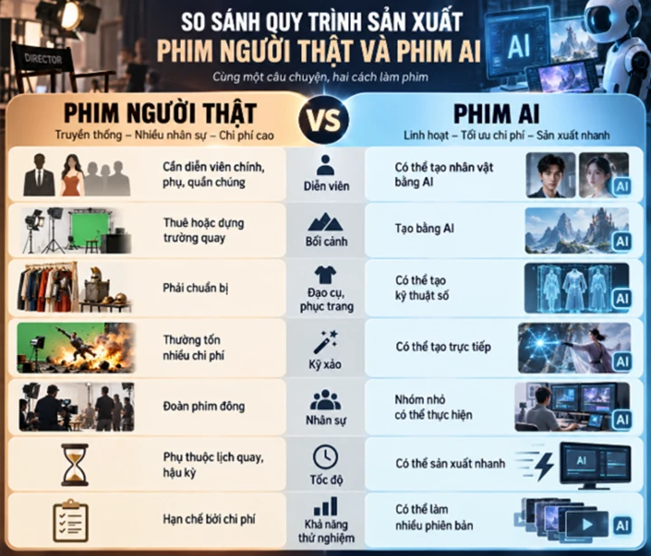 Trung Quốc siết quản lý phim ngắn AI trước những hệ lụy khó lường Trung Quốc siết quản lý phim ngắn AI trước những hệ lụy khó lường