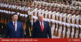 Trung Quốc tổ chức trọng thể lễ đón chính thức Tổng thống Donald Trump
