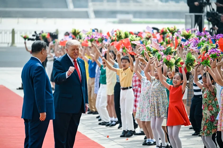 Trung Quốc tổ chức trọng thể lễ đón chính thức Tổng thống Donald Trump Trung Quốc tổ chức trọng thể lễ đón chính thức Tổng thống Donald Trump