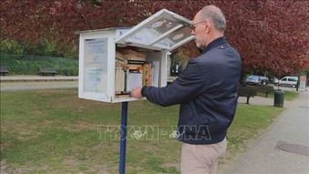 Tủ sách cộng đồng gieo mầm văn hóa đọc giữa lòng đô thị Bỉ