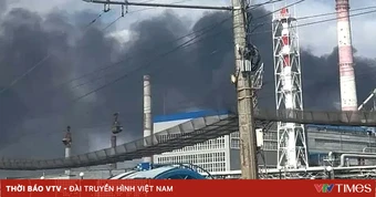 UAV Ukraine tấn công nhà máy hóa dầu của Nga