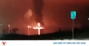 UAV Ukraine tập kích kho dầu chiến lược của Nga tại Novorossiysk