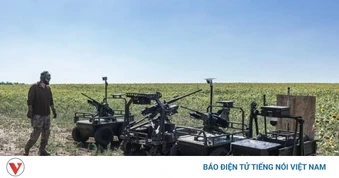 Ukraine đặt cược vào robot nhằm thay thế 100% nhiệm vụ hậu cần nguy hiểm