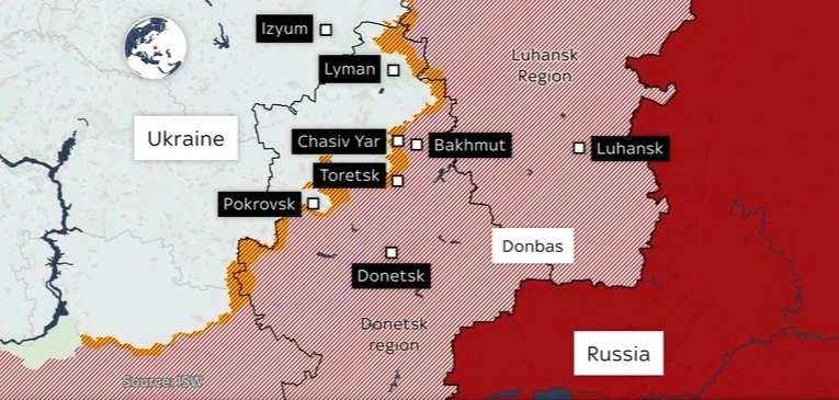 Ukraine giao tranh trên mặt trận khốc liệt nhất, giành lại 600km2 lãnh thổ Ukraine giao tranh trên mặt trận khốc liệt nhất, giành lại 600km2 lãnh thổ