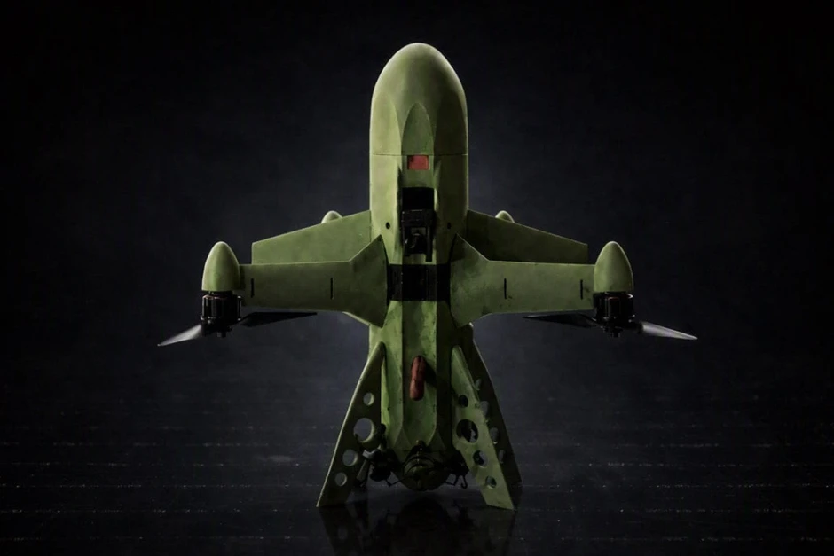 Ukraine ra mắt UAV đánh chặn Skazhenyi, tốc độ lên đến 365 km/h Ukraine ra mắt UAV đánh chặn Skazhenyi, tốc độ lên đến 365 km/h