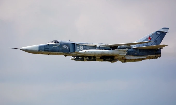 Ukraine tuyên bố phá hủy Su-24M Nga ở Crimea