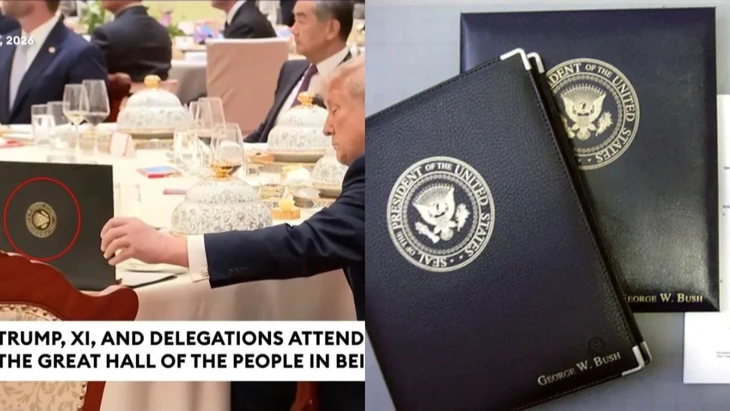 Video ông Trump 'lén' mở xem tài liệu của ông Tập gây sốt mạng, sự thật ra sao? Video ông Trump 'lén' mở xem tài liệu của ông Tập gây sốt mạng, sự thật ra sao?