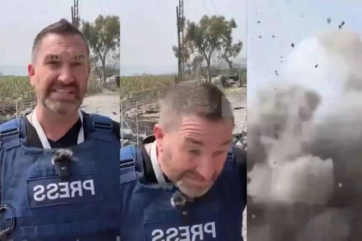 Video: Phóng viên Nga suýt chết khi Israel không kích Lebanon Video: Phóng viên Nga suýt chết khi Israel không kích Lebanon