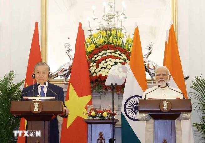 Việt Nam - Ấn Độ trở thành Đối tác Chiến lược toàn diện tăng cường Việt Nam - Ấn Độ trở thành Đối tác Chiến lược toàn diện tăng cường