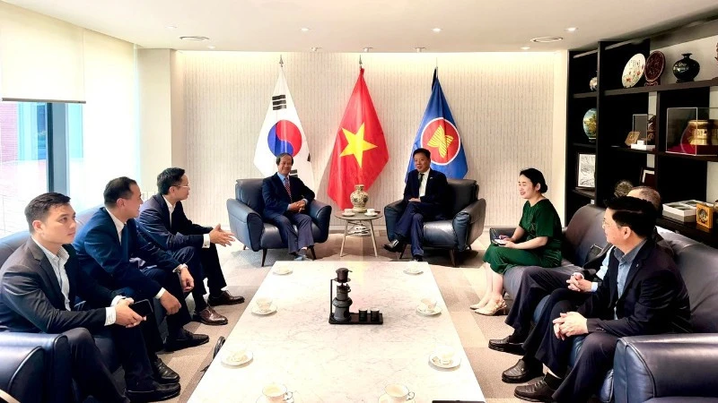 Việt Nam-Hàn Quốc tăng cường phối hợp trong quá trình hoạch định chính sách phát triển đất nước Việt Nam-Hàn Quốc tăng cường phối hợp trong quá trình hoạch định chính sách phát triển đất nước