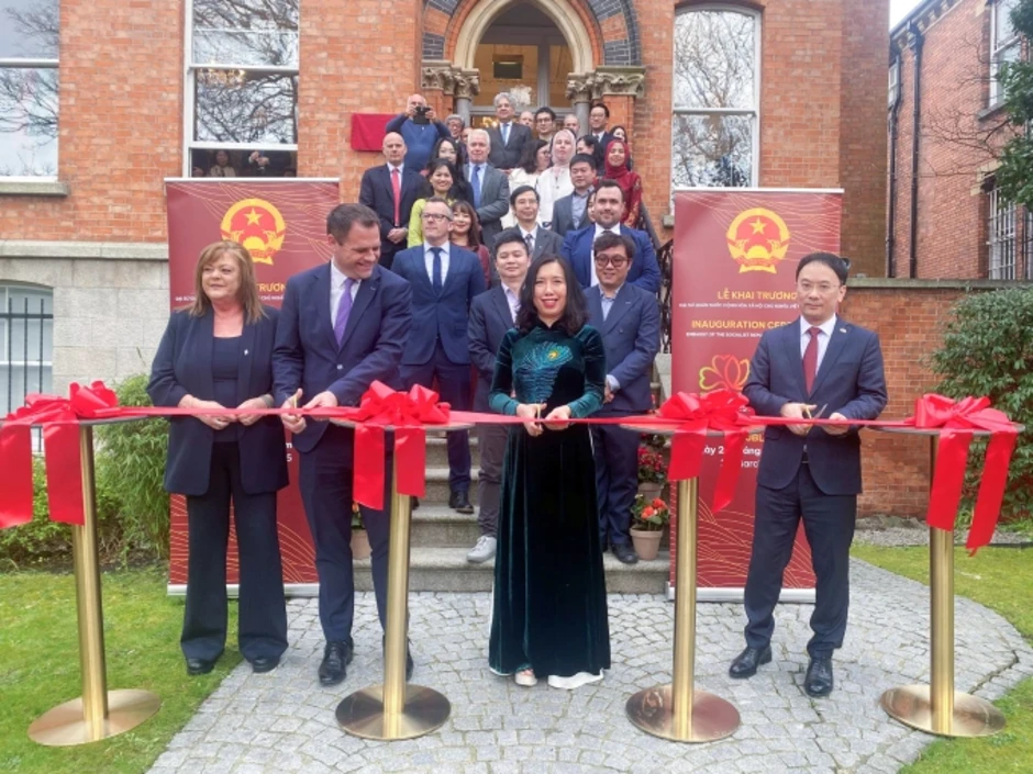 Việt Nam khai trương đại sứ quán tại Ireland Việt Nam khai trương đại sứ quán tại Ireland